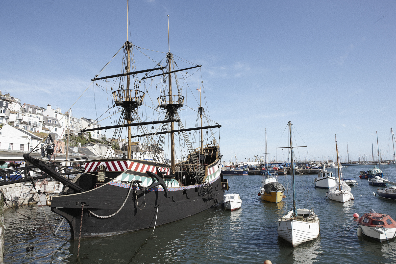 The Golden Hind, one of The English Riviera's main tourist attractions.